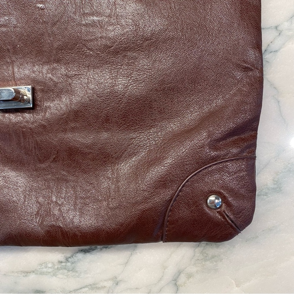 Charlotte Russe Clutch Leather Bag - Picture 5 of 10